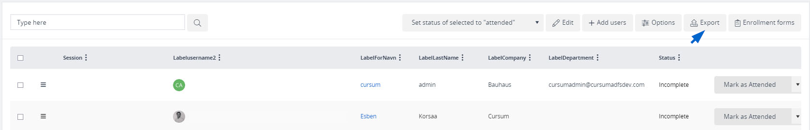 Cursum App Center - Guide - Cursum App Center